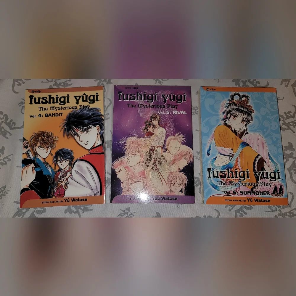 Fushigi Yugi The Mysterious Play Yu Watase manga Special Bundle - Picture 6 of 15